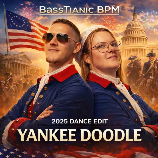 Official cover artwork for Yankee Doodle (2025 Dance Edit)
