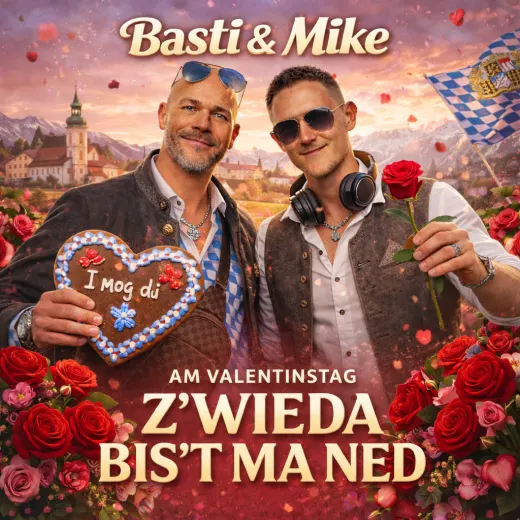 Offizielles Coverartwork zu Z’wieda bis’t ma ned (feat. BassTianic BPM & Mike Neon)