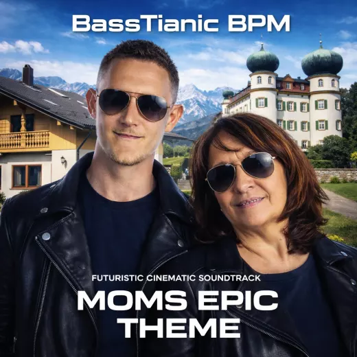 Official cover artwork for Moms Epic Theme (Futuristic Orchestral Soundtrack)