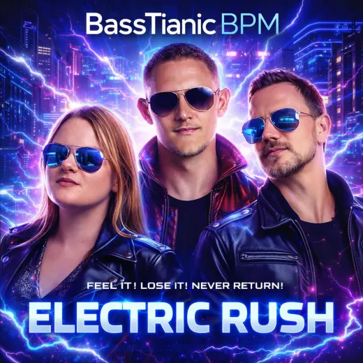 Official cover artwork for Electric Rush - EP