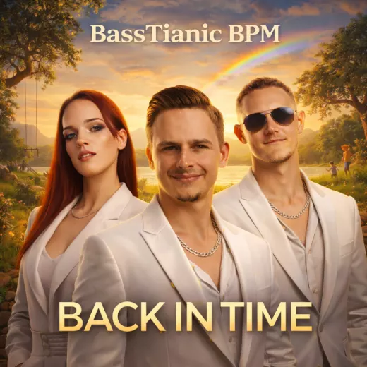 Official cover artwork for Back in Time