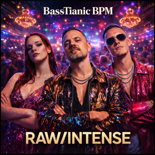 Official cover artwork for RAW/INTENSE