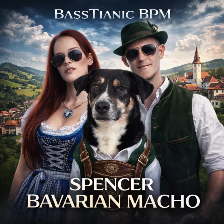 Cover artwork for Spencer Bavarian Macho