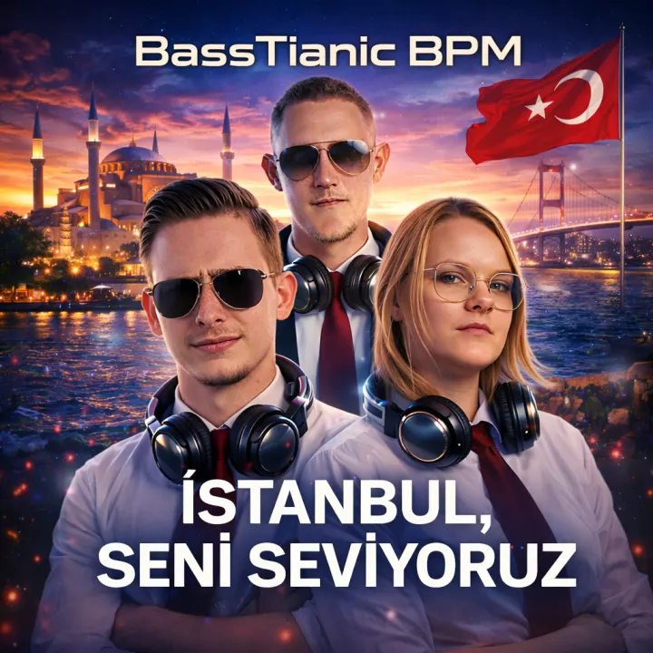 Cover artwork for İstanbul, Seni Seviyoruz