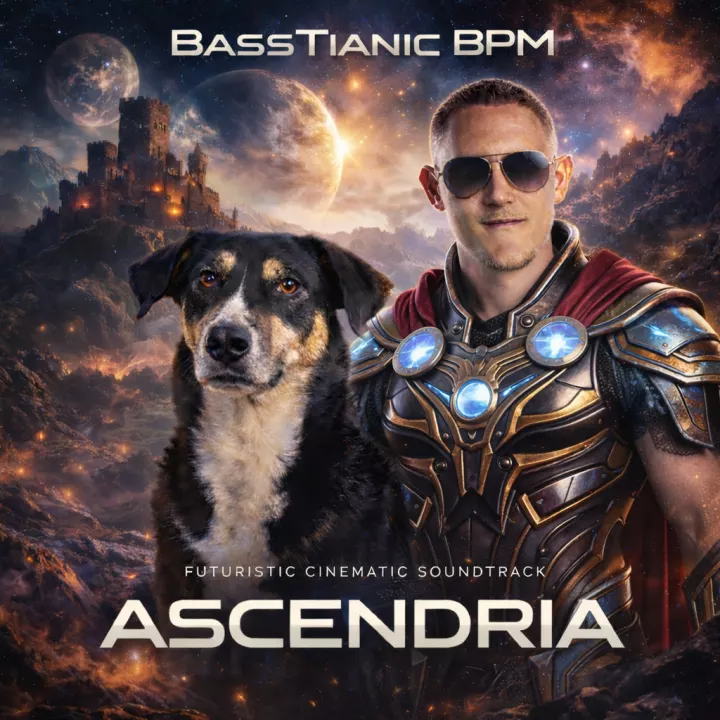 Cover artwork for Ascendria (Futuristic Cinematic Soundtrack) - Album