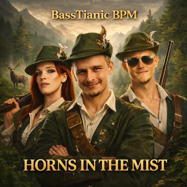 Cover artwork for Horns in the Mist - EP