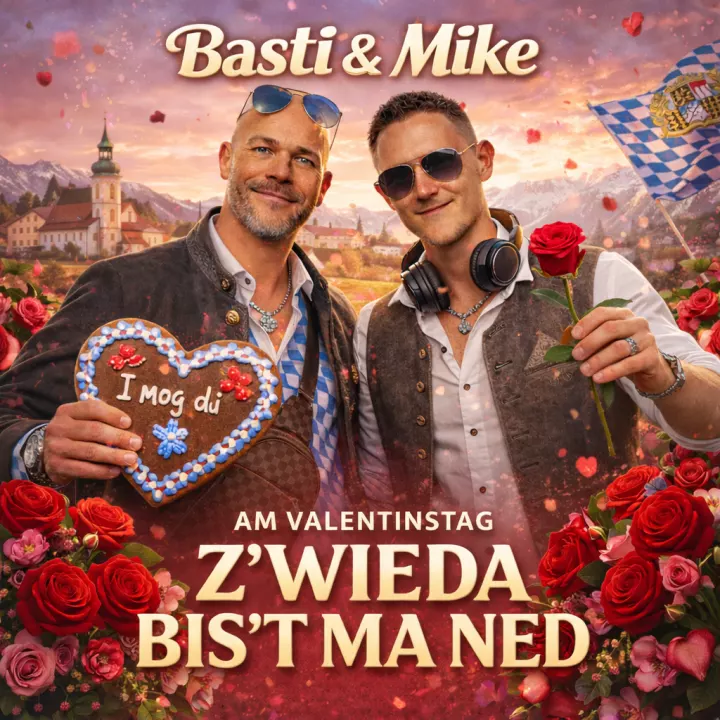 Cover artwork for Z’wieda bis’t ma ned (feat. BassTianic BPM & Mike Neon)