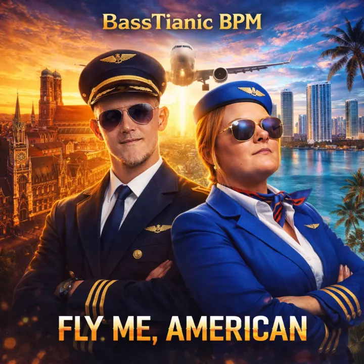 Cover artwork for Fly me, American